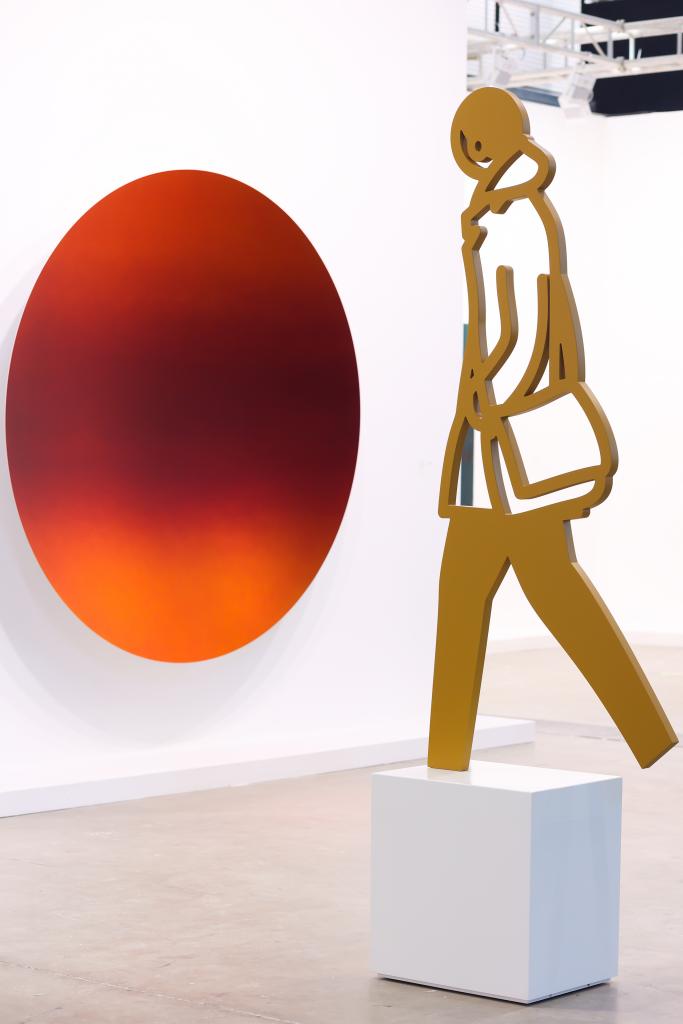 里森畫廊展位，第八屆西岸藝術與設計博覽會現場，2021